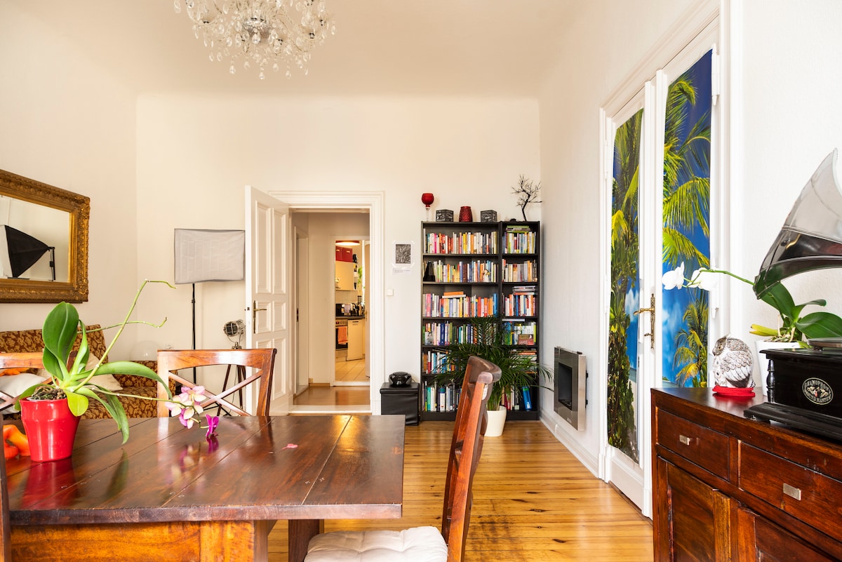 Sunny, elegant centre flat, high ceilings - Photo 3