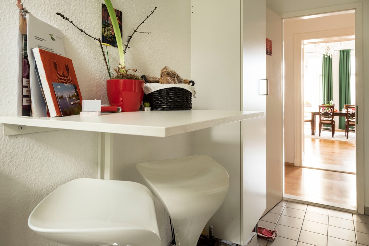 Sunny, elegant centre flat, high ceilings - Photo 18